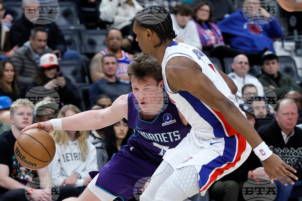 Hornets Pistons Basketball