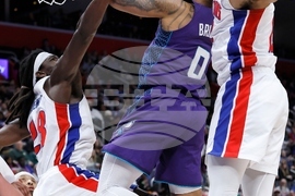 Hornets Pistons Basketball