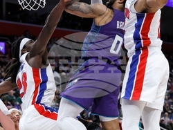 Hornets Pistons Basketball