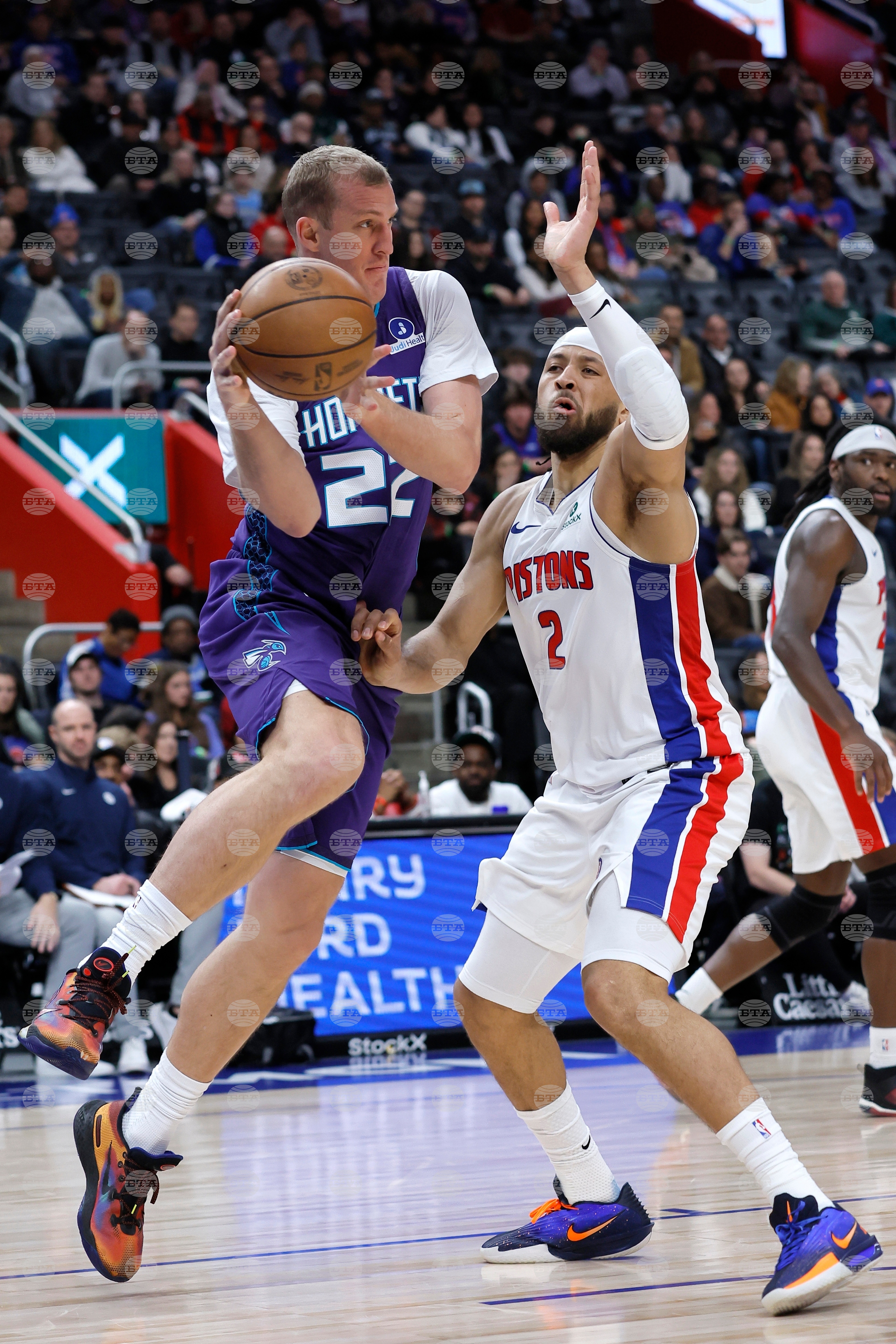 Hornets Pistons Basketball