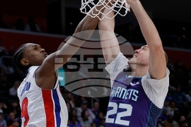 Hornets Pistons Basketball