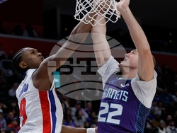 Hornets Pistons Basketball