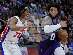 Hornets Pistons Basketball