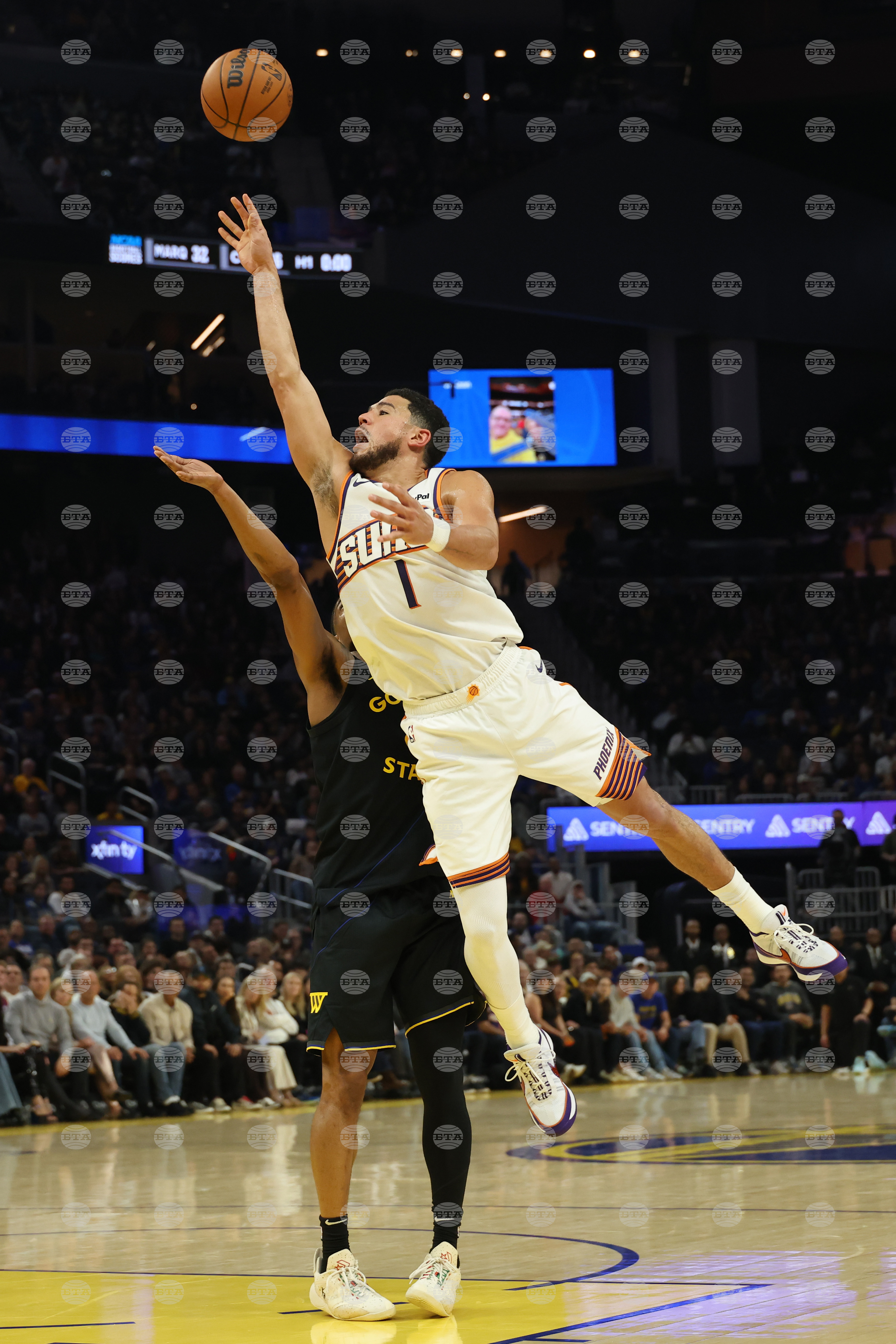 Suns Warriors Basketball