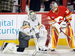 Golden Knights Flames Hockey