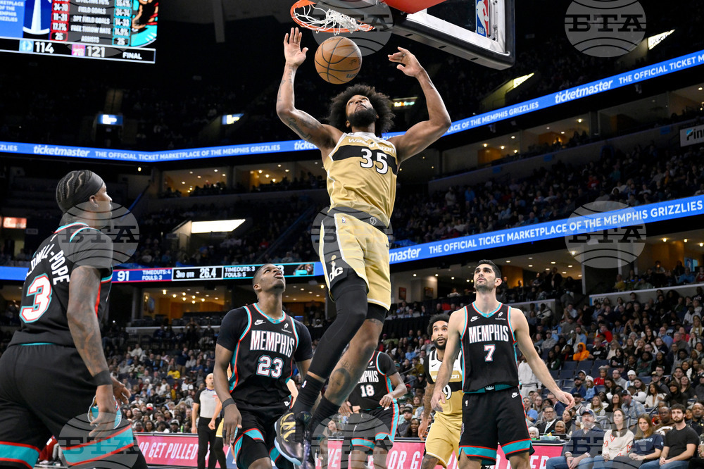 Wizards Grizzlies Basketball