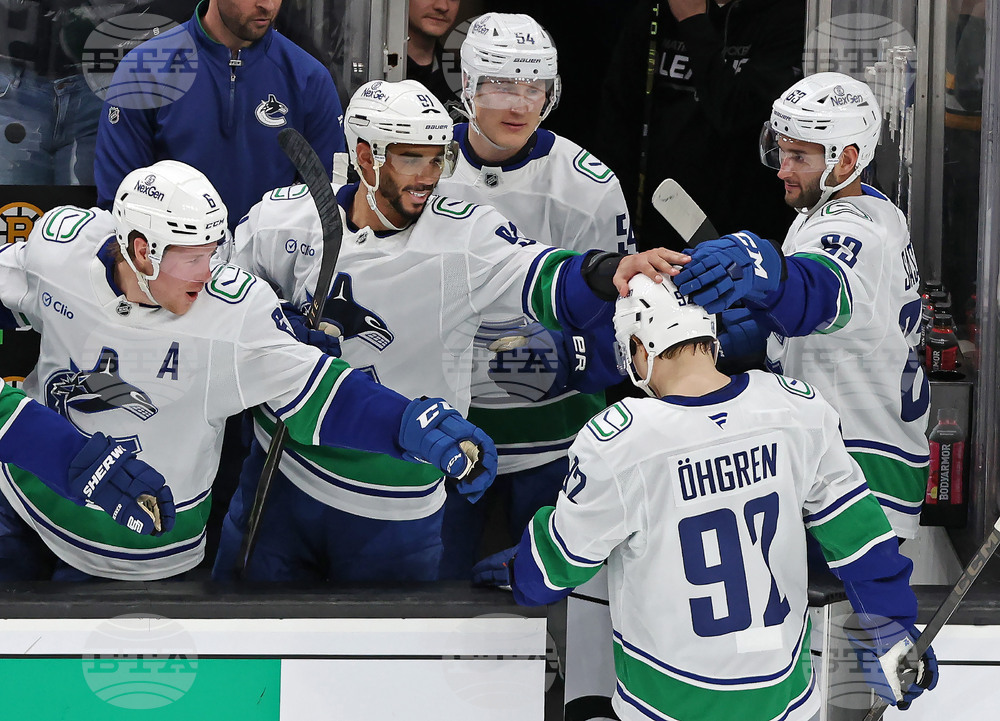 Canucks Bruins Hockey