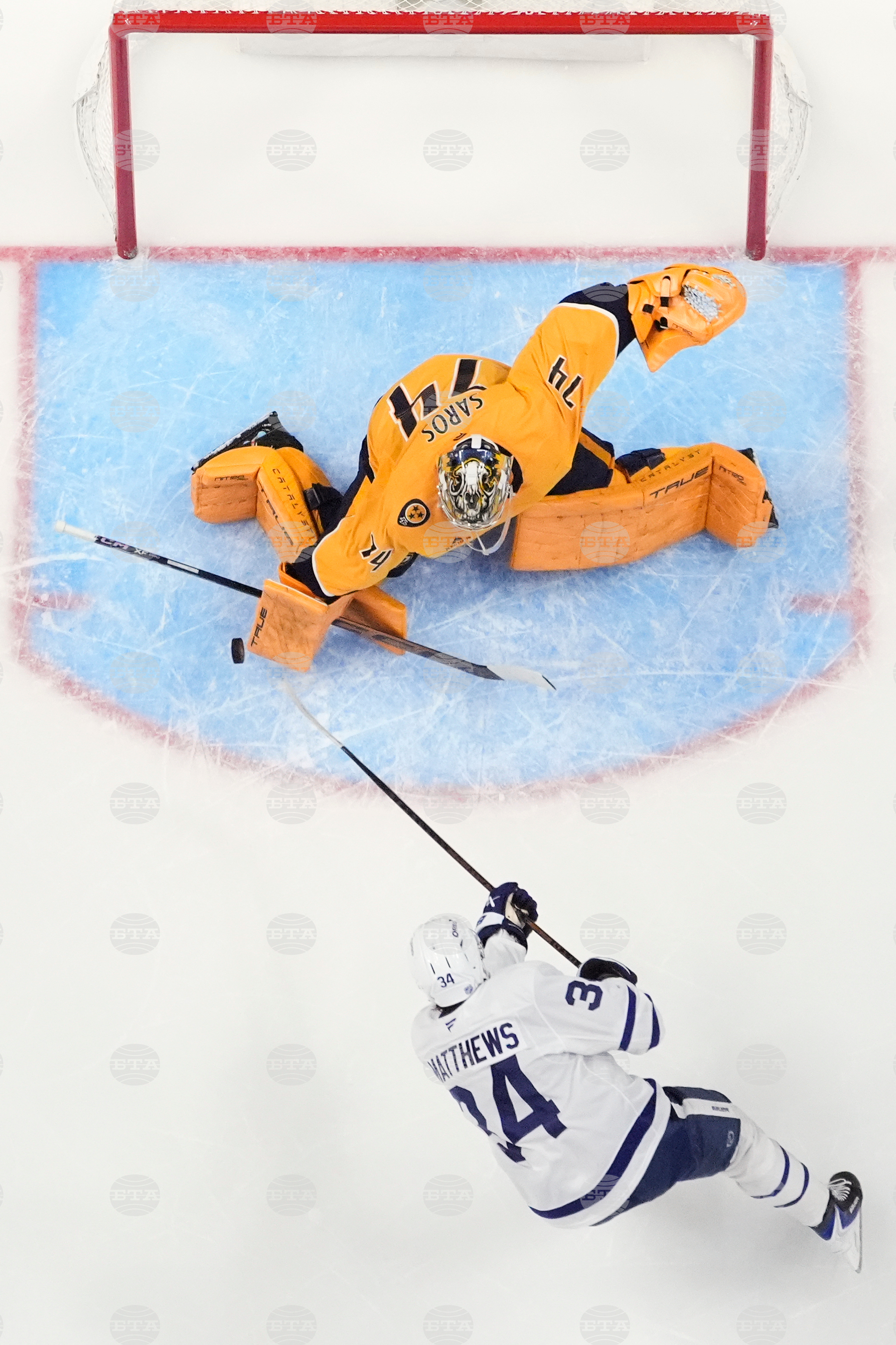Maple Leafs Predators Hockey