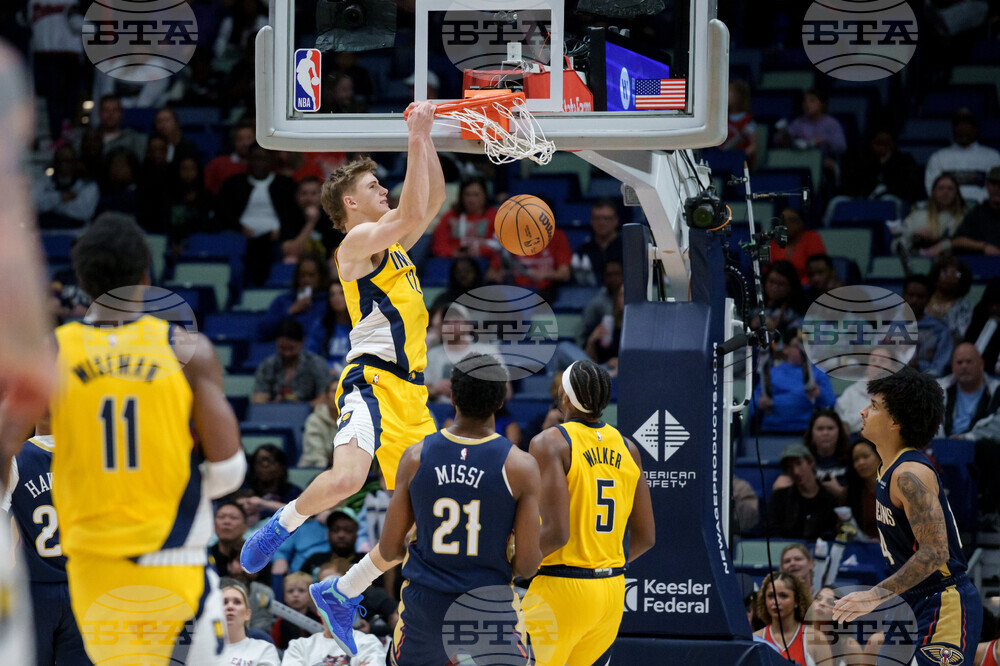 Pacers Pelicans Basketball