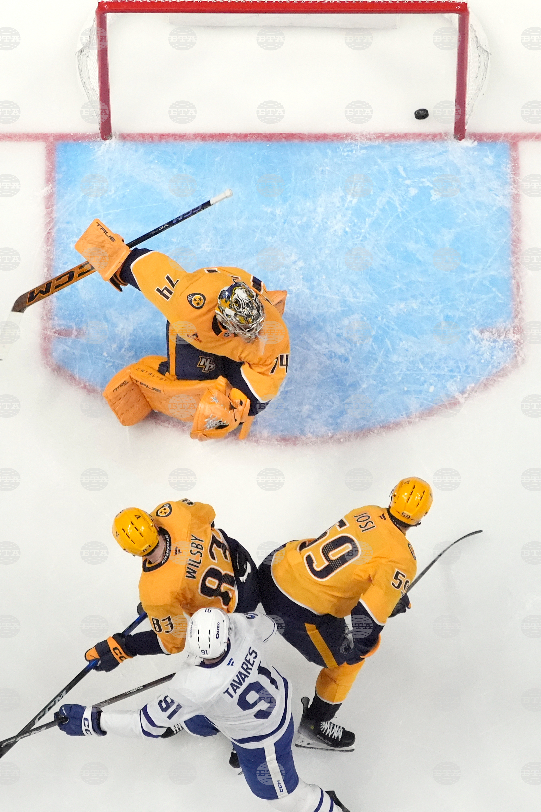 Maple Leafs Predators Hockey