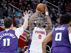 Hornets Pistons Basketball