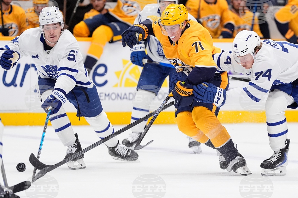 Maple Leafs Predators Hockey