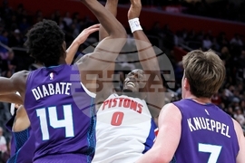 Hornets Pistons Basketball