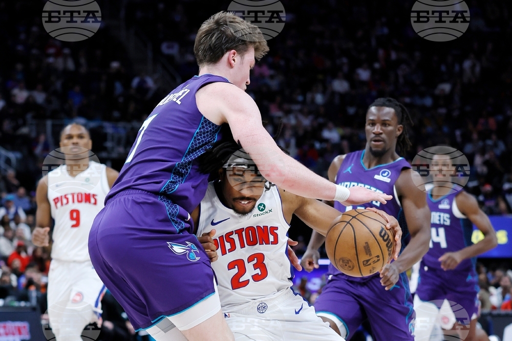 Hornets Pistons Basketball