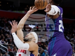 Hornets Pistons Basketball