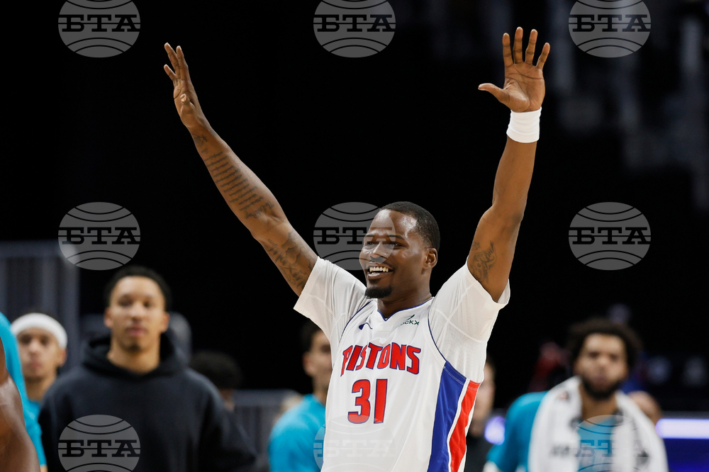 Hornets Pistons Basketball