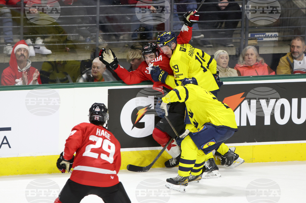 Sweden Canada Hockey