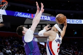 Hornets Pistons Basketball