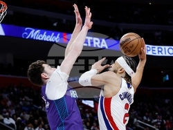 Hornets Pistons Basketball