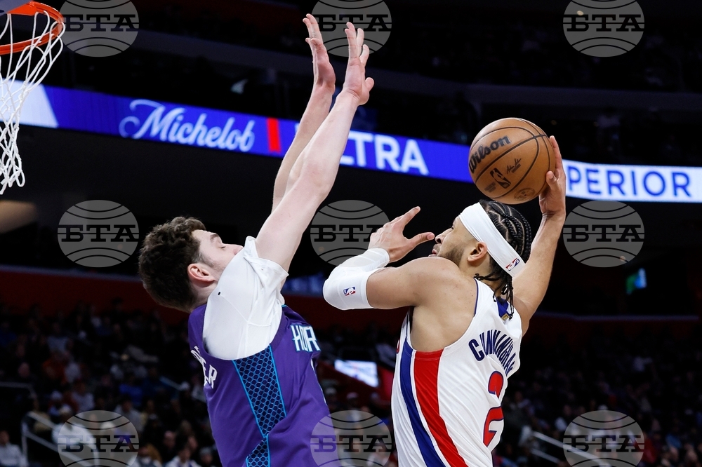 Hornets Pistons Basketball