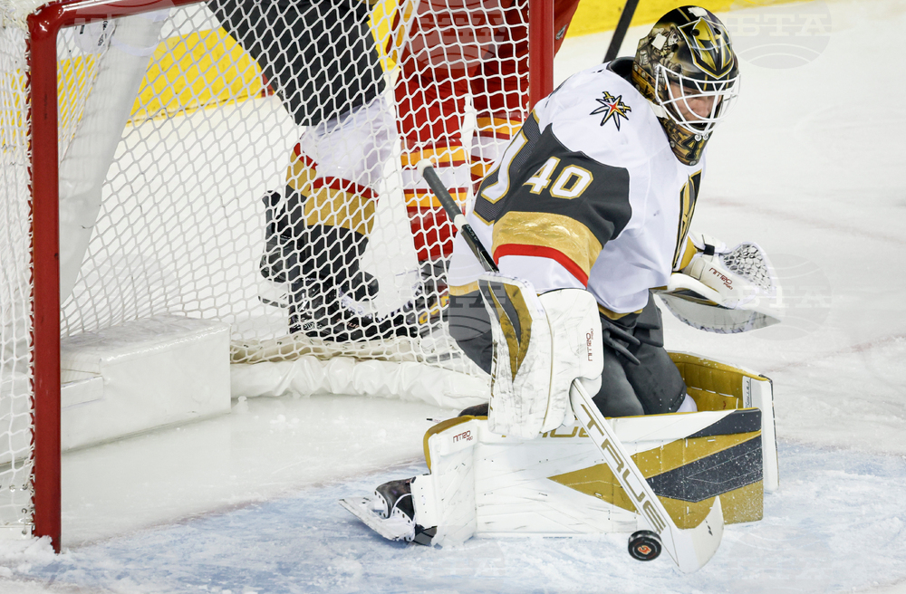 Golden Knights Flames Hockey