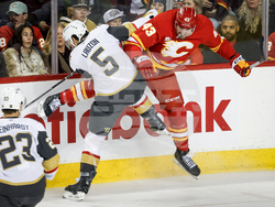 Golden Knights Flames Hockey