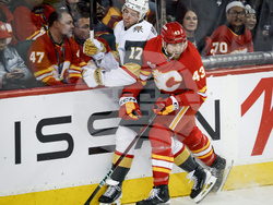 Golden Knights Flames Hockey