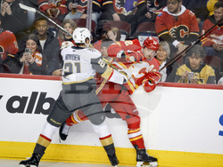 Golden Knights Flames Hockey