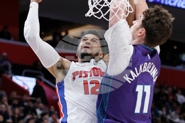 Hornets Pistons Basketball