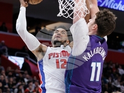 Hornets Pistons Basketball