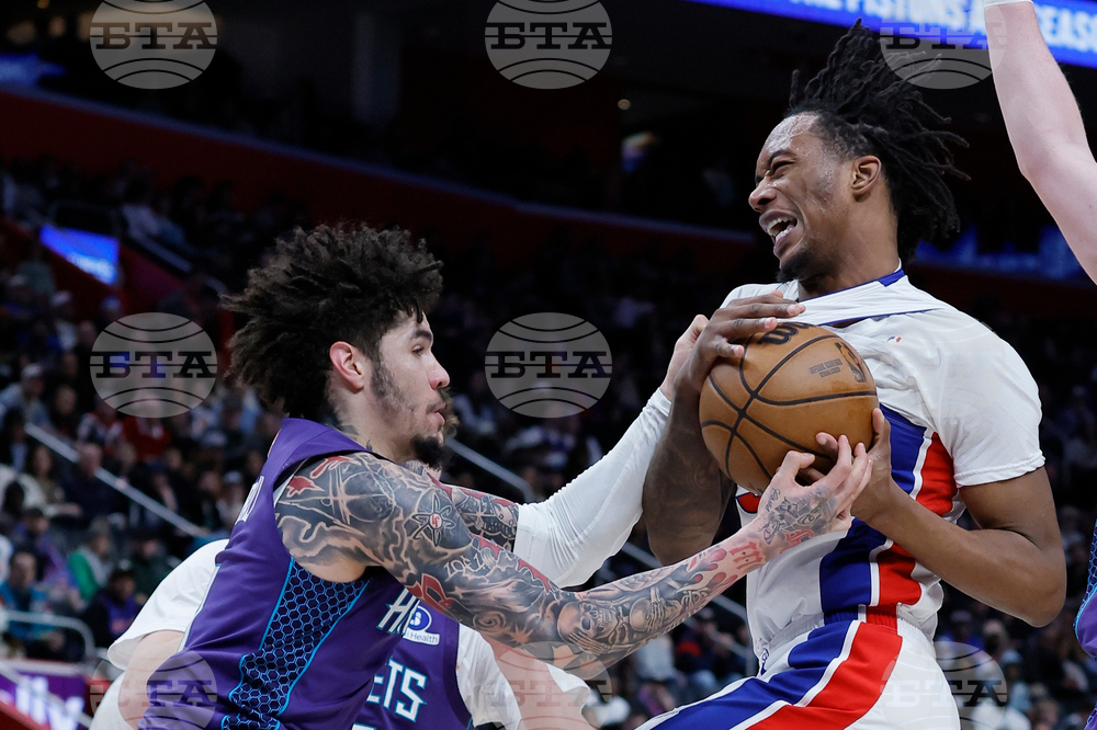 Hornets Pistons Basketball