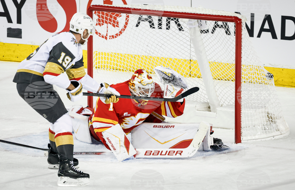 Golden Knights Flames Hockey