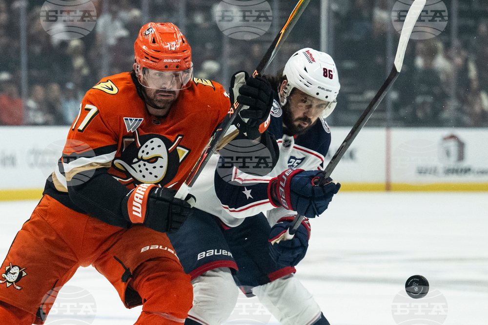 Blue Jackets Ducks Hockey