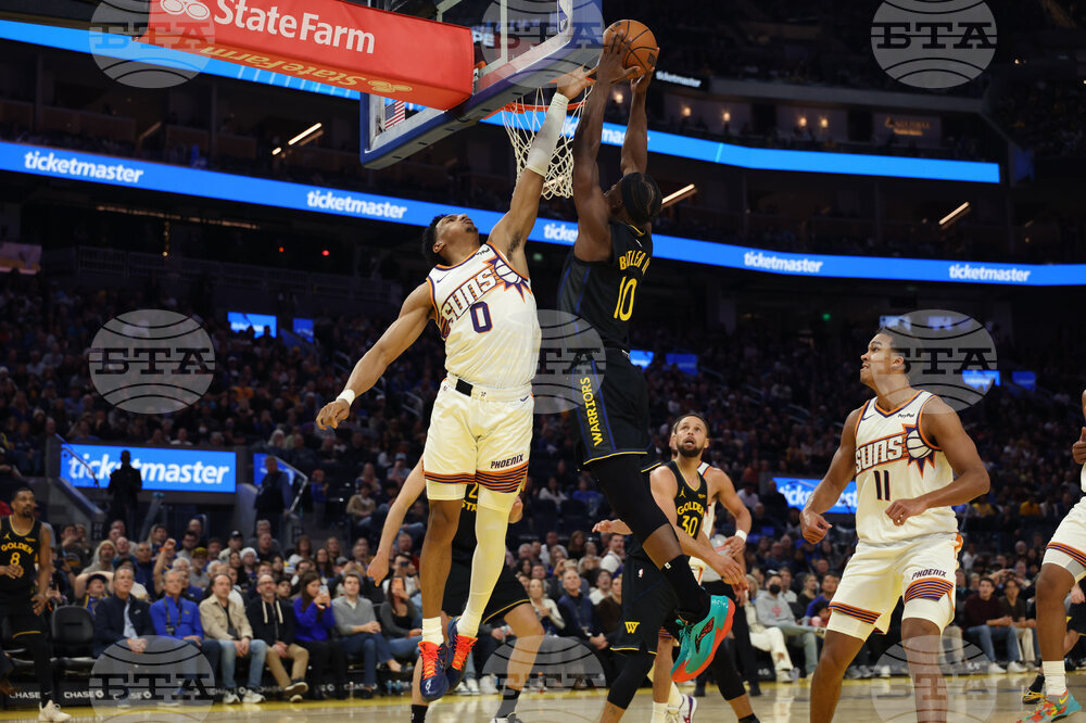 Suns Warriors Basketball