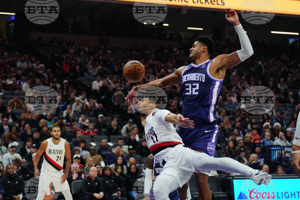 Trail Blazers Kings Basketball