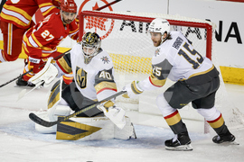 Golden Knights Flames Hockey
