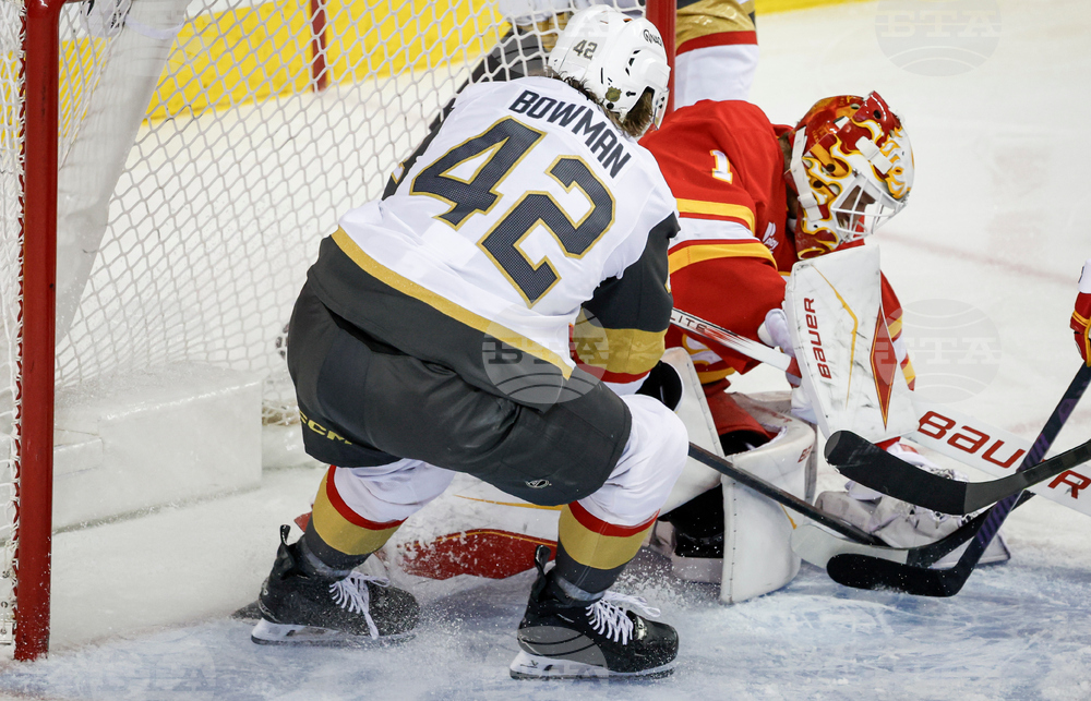 Golden Knights Flames Hockey