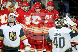 Golden Knights Flames Hockey