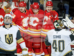 Golden Knights Flames Hockey