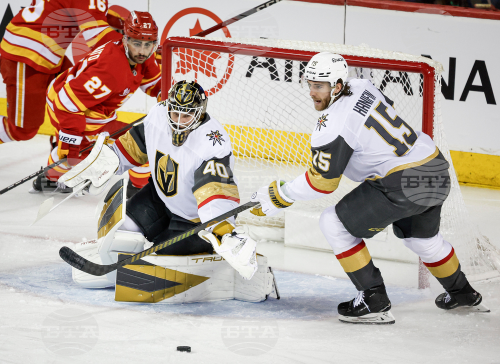 Golden Knights Flames Hockey