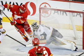 Golden Knights Flames Hockey