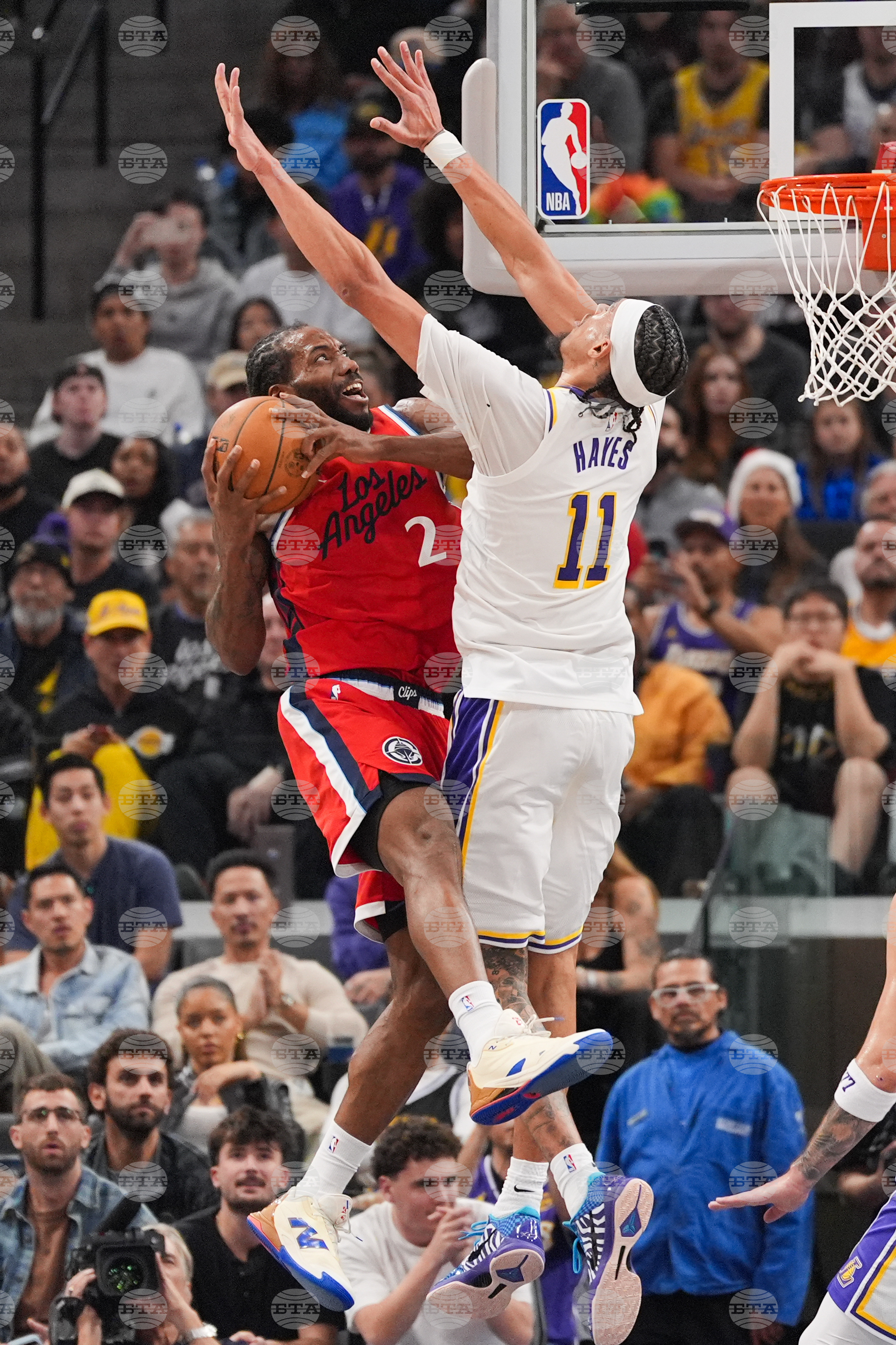 Lakers Clippers Basketball