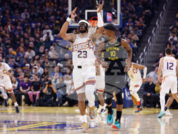 Suns Warriors Basketball