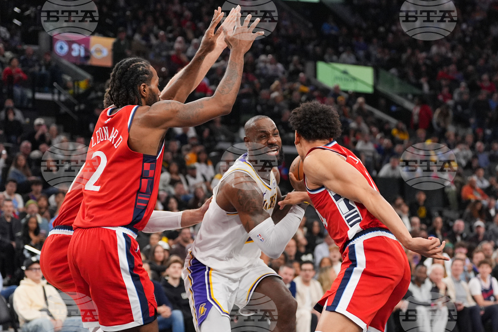 Lakers Clippers Basketball