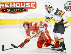 Golden Knights Flames Hockey