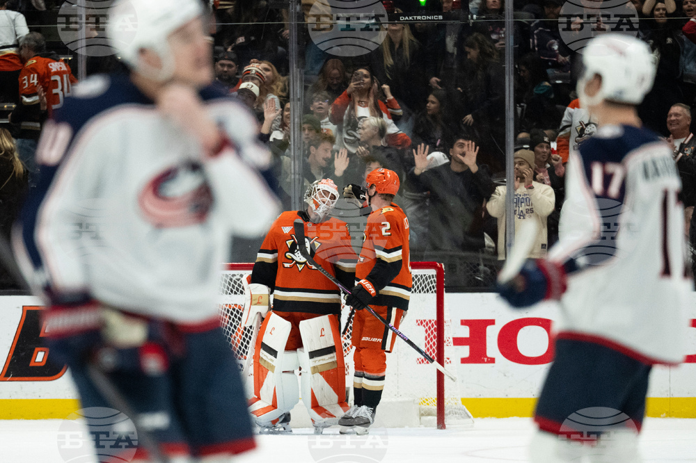 Blue Jackets Ducks Hockey