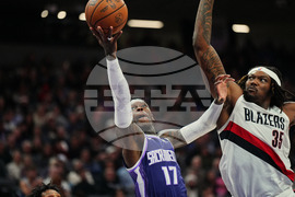 Trail Blazers Kings Basketball