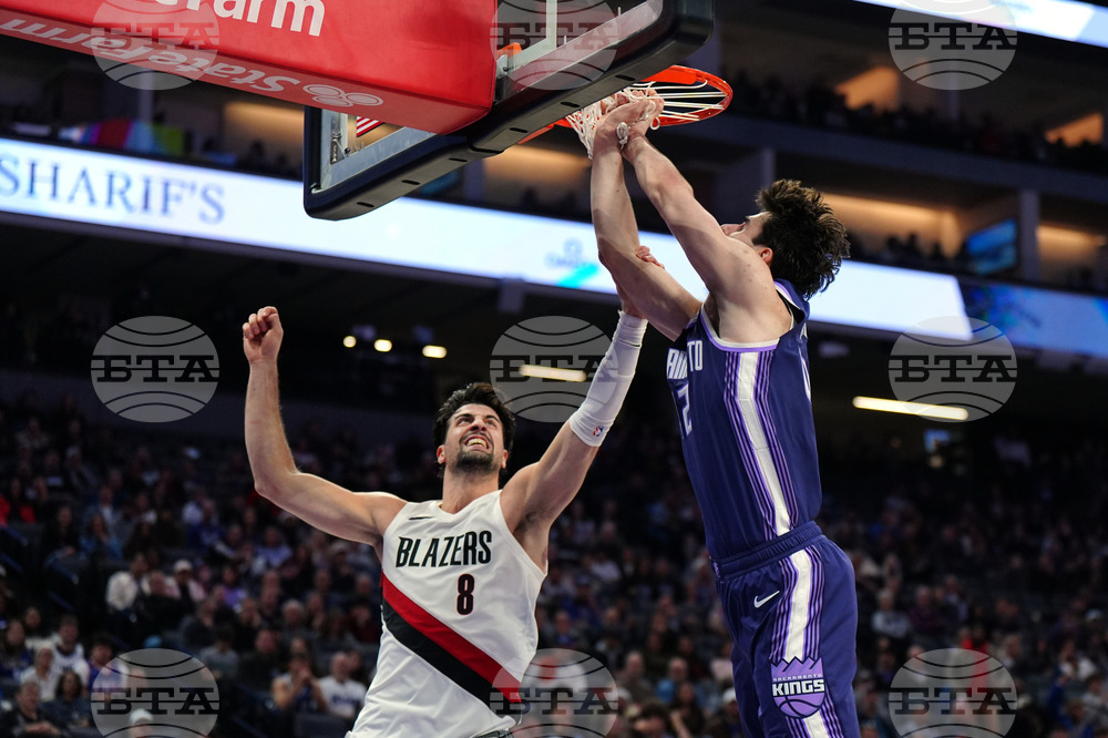 Trail Blazers Kings Basketball