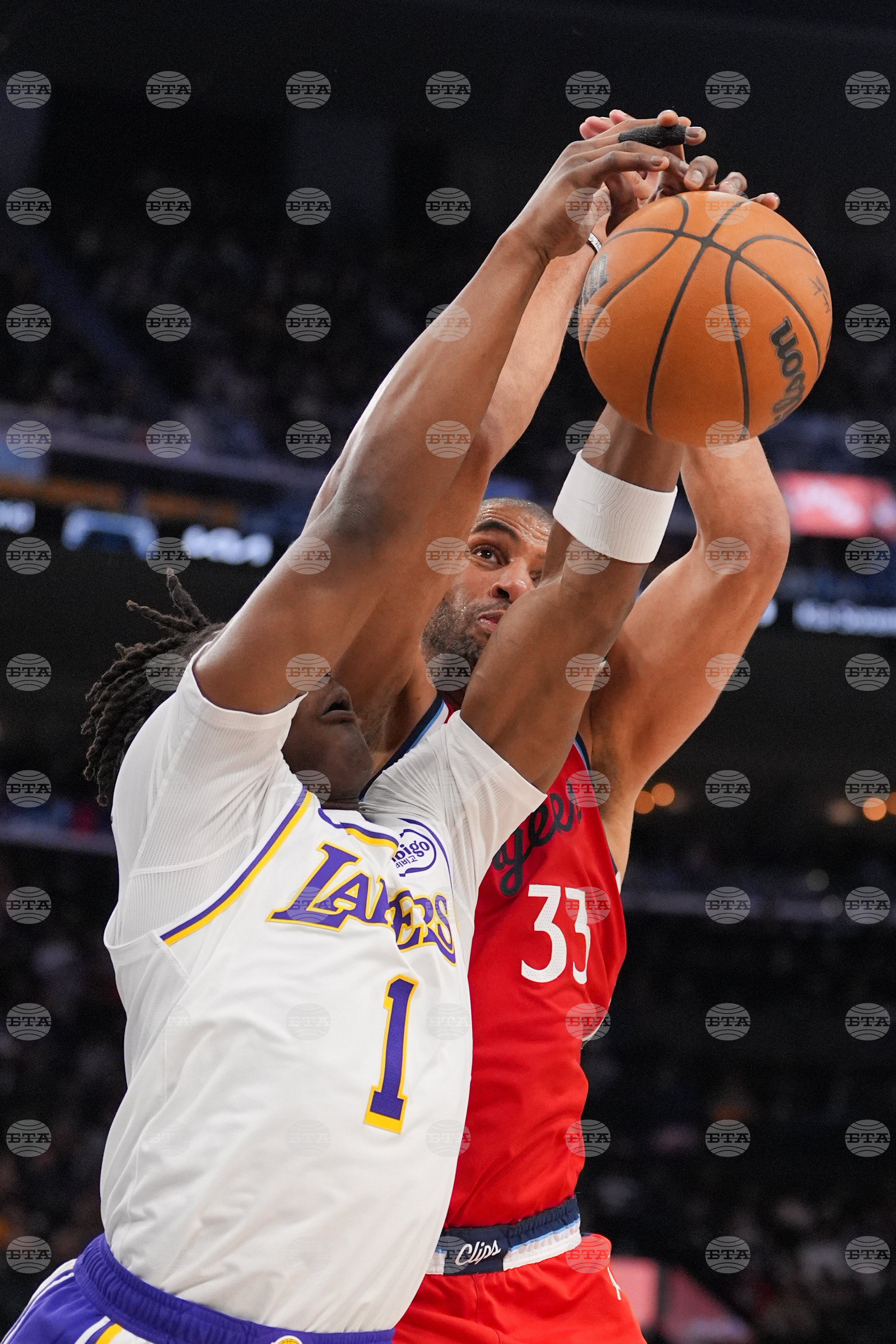 Lakers Clippers Basketball