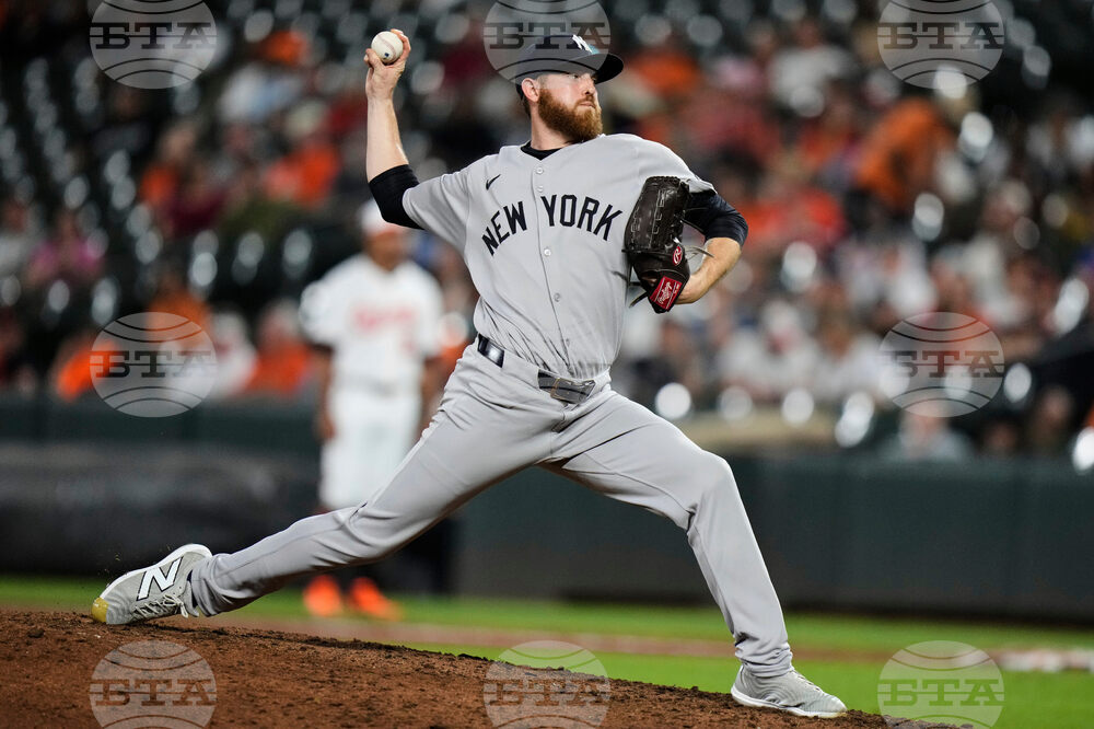 Yankees Blackburn Baseball